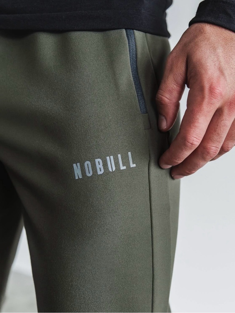 NOBULL Men’s performance joggers Olive Active Joggers for Men